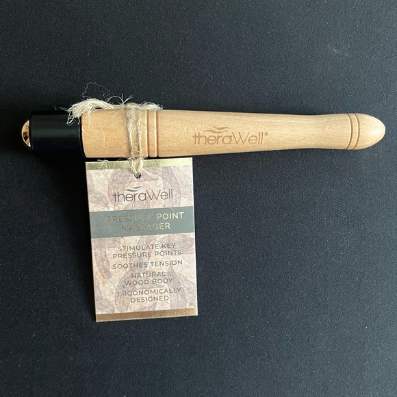 TheraWell Other - TheraWell Pressure Point Massager, wood handle